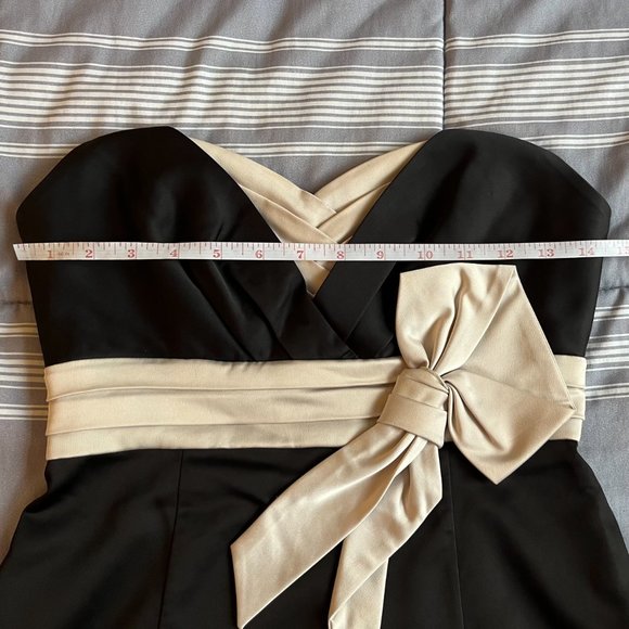 BCBGMaxAzria bow mini dress - Picture 6 of 16